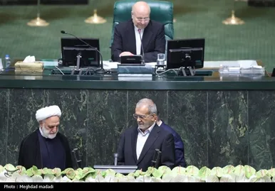 عکس‌هایی از مراسم تحلیف رئیس جمهور