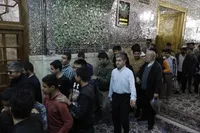 تشرف ۱۲۰۰ نفر از نابینایان سراسر کشور به حرم مطهر رضوی