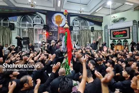 عزاداری باشکوه مهاجران افغانستانی در مشهد + فیلم