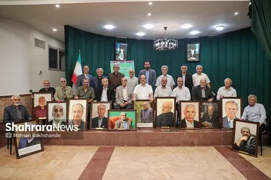 گزارش تصویری | مراسم تقدیر از ۱۶ پیشکسوت فوتبال مشهد