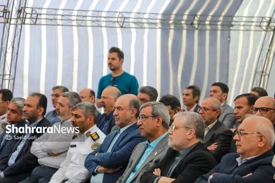 گزارش تصویری | آغاز عملیات اجرایی بزرگراه سیدالشهدا و بازدید از تصفیه‌خانه پرکندآباد با حضور استاندار خراسان رضوی