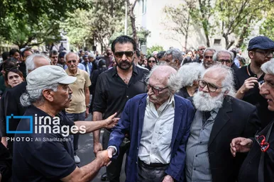 گزارش تصویری | تشییع پیکر زنده یاد «جواد مجابی»