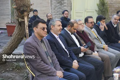 گزارش تصویری | آیین افتتاح گذر‌های تاریخی محلات و رونمایی از بزرگ‌ترین پرده نقاشی نقالی کشور (۴ دی ۱۴۰۳)