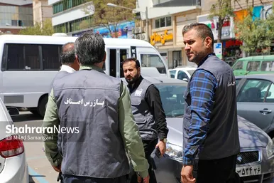 عکس | گشت کارگروه تنظیم و کنترل بازار املاک و پلمب ۵ مشاور املاک در مشهد