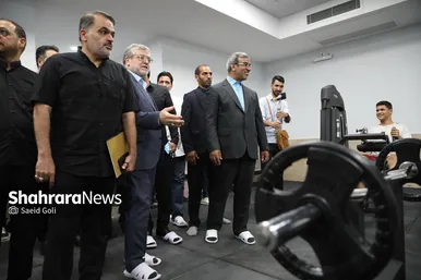 گزارش تصویری | آیین بهره‌برداری از خانه کشتی و مجموعه ورزشی شهید بوکانی مشهد