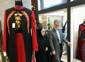 بازدید وزیر فرهنگ از نهمین جشنواره بین المللی مد و لباس