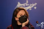 تصاویر امین حیایی و مجید صالحی در نشست رسانه‌ای فیلم «برف آخر»