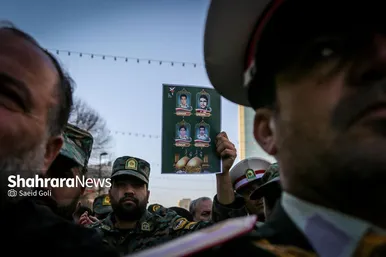گزارش تصویری | تشییع پیکرهای مطهر ۴ شهید مرزبانی و دفاع مقدس در مشهد (۷ بهمن ۱۴۰۳)