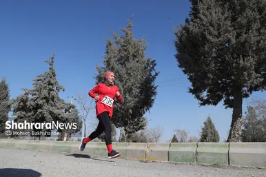 مسابقات دو صحرانوردی بانوان کارگر کشور در مشهد