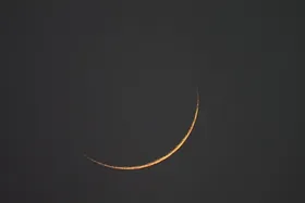 رؤیت&zwnj;پذیری هلال ماه رمضان در شامگاه ۲۴ فروردین ۱۴۰۰