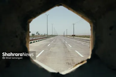 بلوار و تقاطع قمربنی‌هاشم(ع) مشهد در آستانه‌ بهره‌برداری