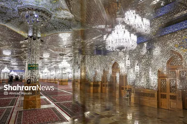 هنر معماری اسلامی در رواق دارالمرحمه حرم مطهر رضوی