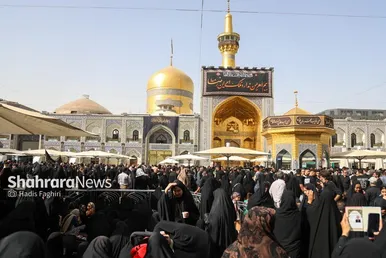 گزارش تصویری | شهادت امام رضا (ع) در حرم مطهر رضوی - ۲