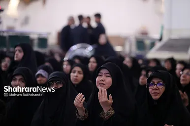 مراسم احیای ناشنوایان در حرم مطهر امام رضا(ع)