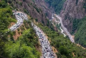 ترافیک نیمه سنگین در جاده&zwnj;های شمال کشور (۲۸ شهریور ۱۴۰۴)