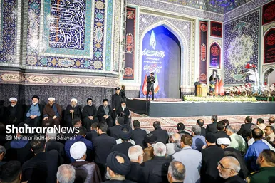 گزارش تصویری | آیین بزرگداشت چهلمین روز تشییع و تدفین تاریخی رهبر شهید انقلاب در مشهد