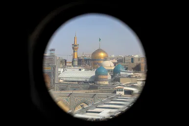 تصاویر هوایی از شهر مشهد و حرم مطهر رضوی