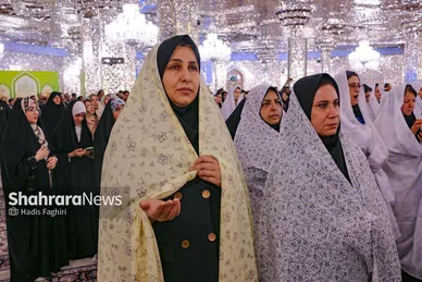 بزرگداشت مقام پرستار در حرم رضوی