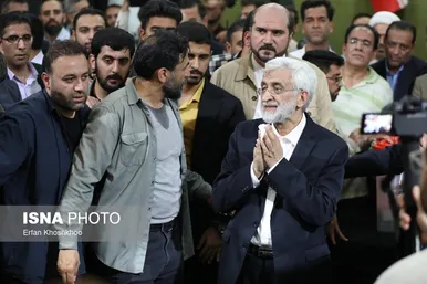 عکس‌هایی از پزشکیان و جلیلی پای صندوق رای در مرحله دوم انتخابات
