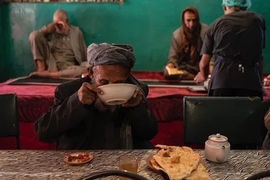 «چاینکی» غذای محلی مردم افغانستان