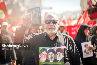 گزارش تصویری | مشهد امروز خون گریست ...
