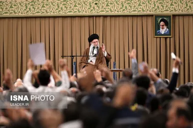 دیدار کارگران با رهبر معظم انقلاب