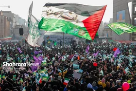 گزارش تصویری | اجتماع عظیم منتظران ظهور در مشهد (۲۶ بهمن ۱۴۰۳)
