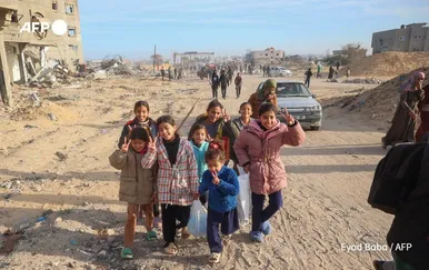 گزارش تصویری | بازگشت فلسطینی‌ها به نوار غزه پس از آتش‌بس