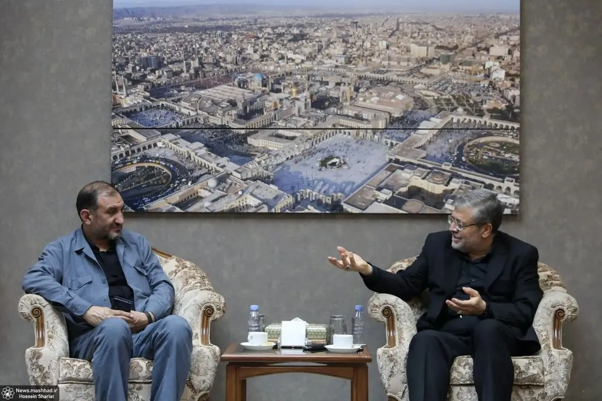 خداقوت شهردار مشهد مقدس به برگزارکنندگان حج + عکس