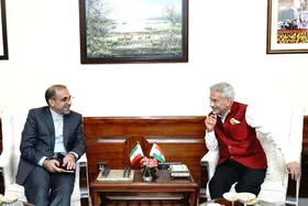 دیدار خداحافظی وزیر خارجه هند با سفیر ایران