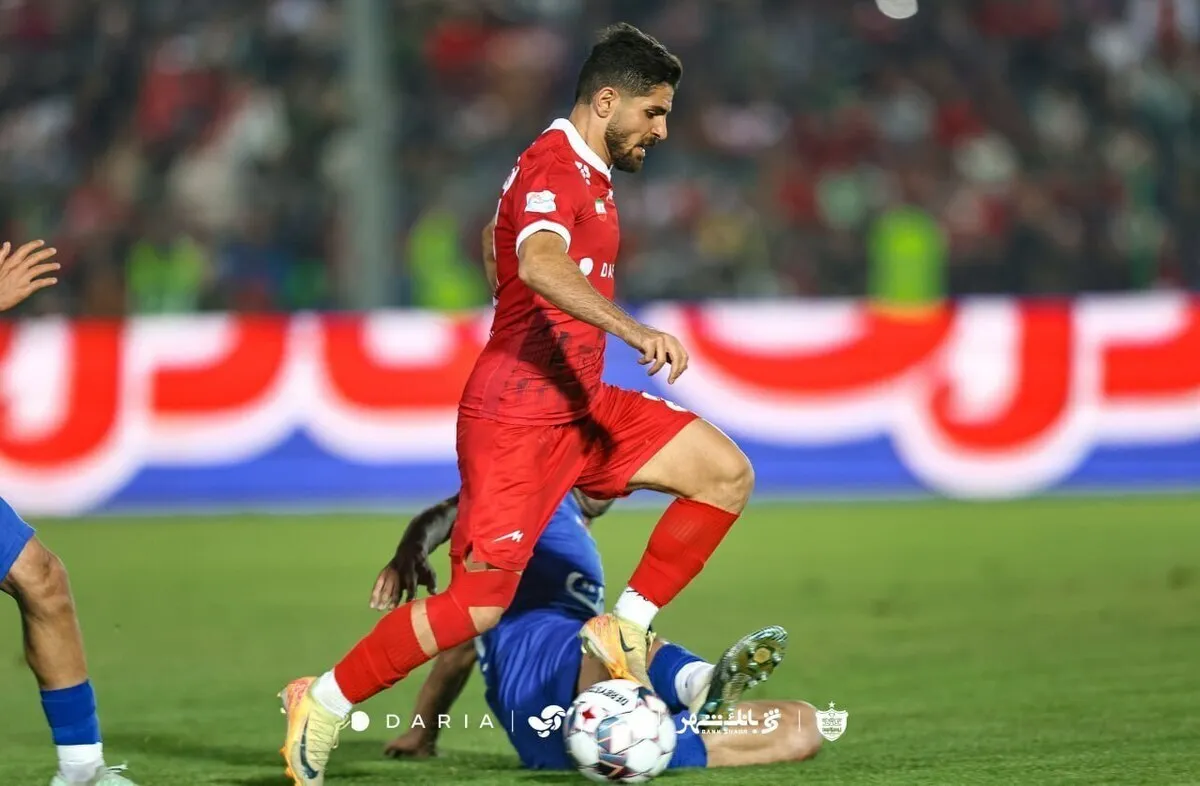 ملی‌پوش پرسپولیس غایب بازی با شمس‌آذر؟