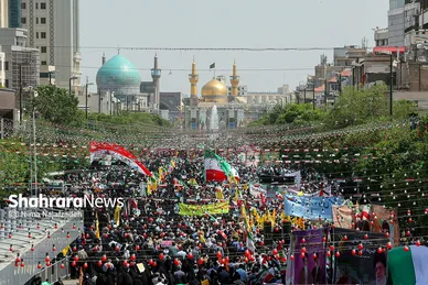 راهپیمایی روز جهانی قدس در مشهد