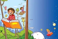 دنیای قشنگ کتاب‌ها | روایتی کودکانه از کتاب و کتابخوانی