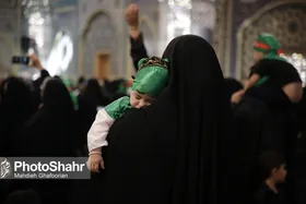 برگزاری &laquo;سوگواره شیرخوارگان حسینی&raquo; در حرم امام&zwnj;رضا(ع) (۲۲ تیر ۱۴۰۳)