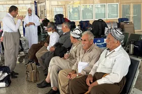 حجاج ایرانی باقی&zwnj;مانده در عربستان، از طریق فرودگاه بین&zwnj;المللی مشهد جابه&zwnj;جا خواهند شد + فیلم