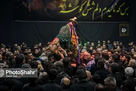مراسم &laquo;علم کشی&raquo; مهاجران افغانستانی در مشهد