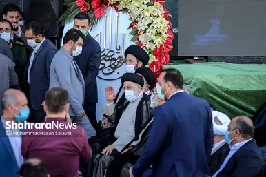 سخنرانی رئیس جمهور منتخب در حرم مطهر رضوی