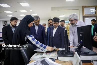بازدید استاندار خراسان رضوی از موسسه فرهنگی شهرآرا
