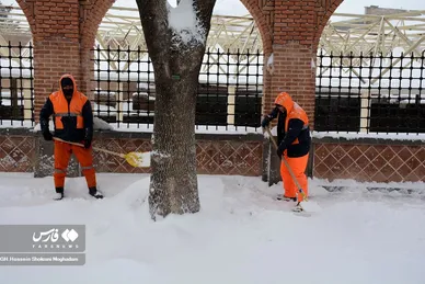 ایران زیباست | برف در اردبیل