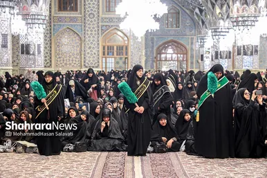 مراسم بزرگداشت شهدای خدمت در حرم مطهر رضوی
