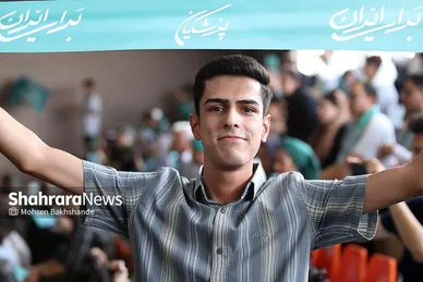 عکس‌هایی از سفر انتخاباتی «مسعود پزشکیان» به مشهد