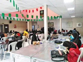 کارگاه &laquo;خط عابر- خط زندگی&raquo; در مشهد برگزار شد
