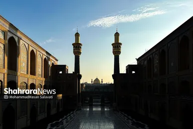 گزارش تصویری | حال‌وهوای حرم مطهر حضرت امیرالمومنین (ع) در آستانه سالروز ولادت ایشان و روز پدر