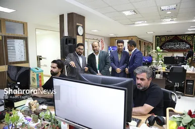 بازدید جمعی از مسئولین شهری و استانی مشهدمقدس از موسسه فرهنگی شهرآرا (۵) (۱۷ مرداد ۱۴۰۳)