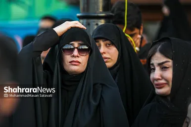 تصاویری از آئین خیمه سوزان عصر عاشورا در مشهد