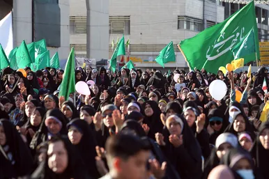 اجتماع مردمی بیعت با امام زمان (عج) 