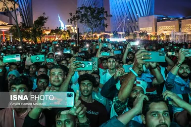 در حاشیه فینال رقابت‌های جام جهانی ۲۰۲۲ قطر