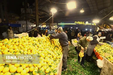 ایران زیباست | شب یلدا بازار همدان