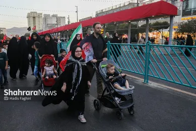 گزارش تصویری | مراسم جاماندگان اربعین حسینی در مشهد ۳