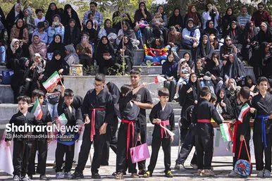 گزارش تصویری | مراسم بهره برداری از فاز یک بوستان جهانشهر مشهد